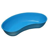 Blue Kidney Dish