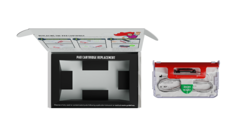 Replacement pads for HeartHero Elliot